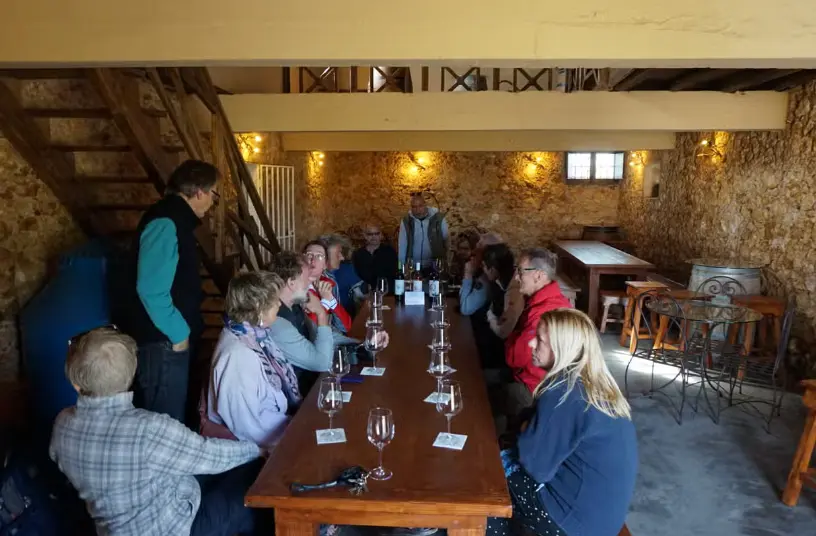 Degustação de vinhos típicos da região