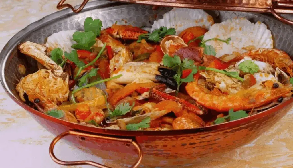 Cataplana de mariscos