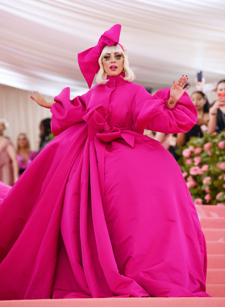 The 2019 Met Gala Celebrating Camp: Notes on Fashion – Arrivals Lady Gaga veste Brandon Maxwell