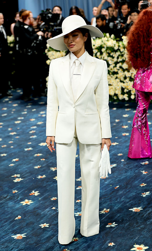 The 2025 Met Gala Celebrating “Superfine: Tailoring Black Style” – Arrivals Anna Sawai veste Dior