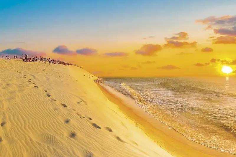 Duna do Pôr do Sol em Jericoacoara Duna do Pôr do Sol em Jericoacoara