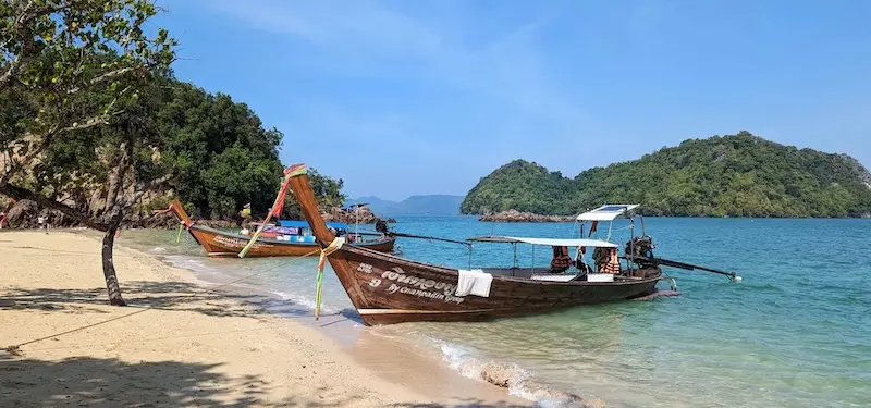 Hong Island perto de Krabi