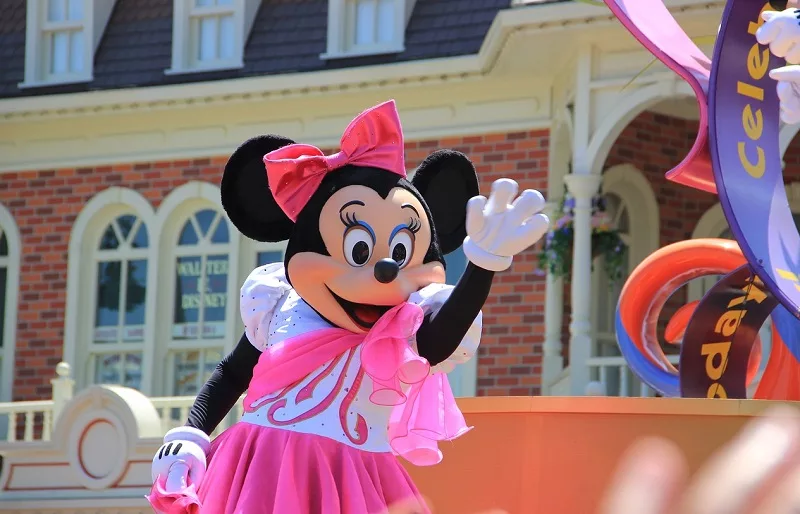 Minnie Mouse na Disney California Minnie Mouse na Disney California