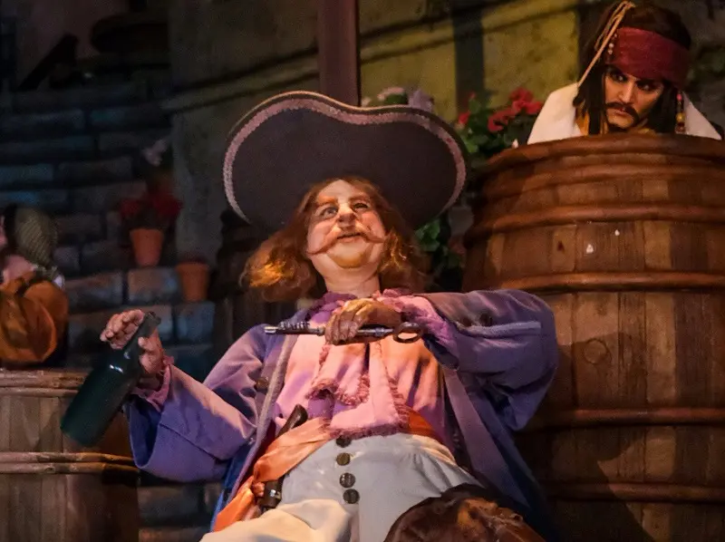 Pirates of the Caribbean no Disneyland Park Pirates of the Caribbean no Disneyland Park