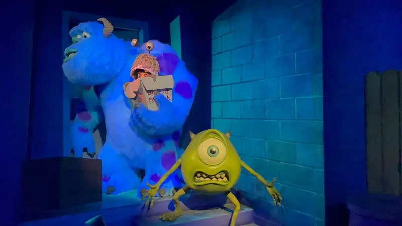 Monsters, Inc. Mike & Sulley to the Rescue! no Disney California Adventure Park Monsters, Inc. Mike & Sulley to the Rescue! no Disney California Adventure Park