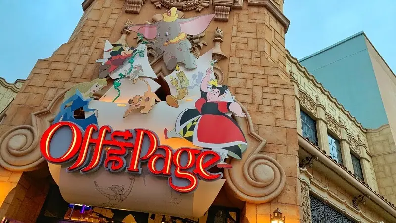 Off the Page no Disney California Adventure Park Off the Page no Disney California Adventure Park
