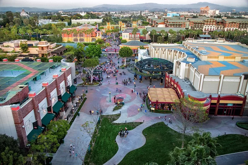 Estrutura do Downtown Disney District Estrutura do Downtown Disney District