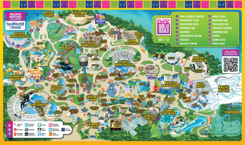 Opções para comer no SeaWorld em San Diego