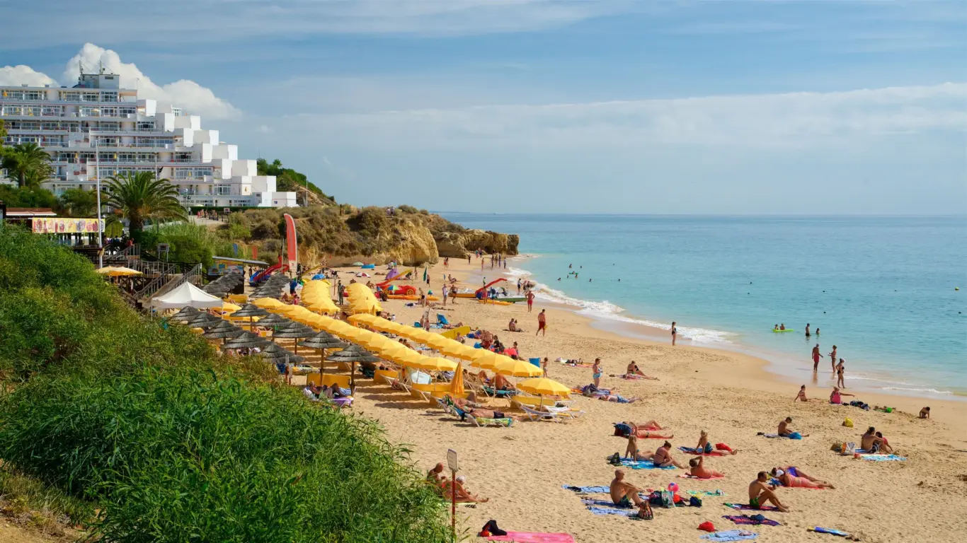 Praia da Oura Praia da Oura