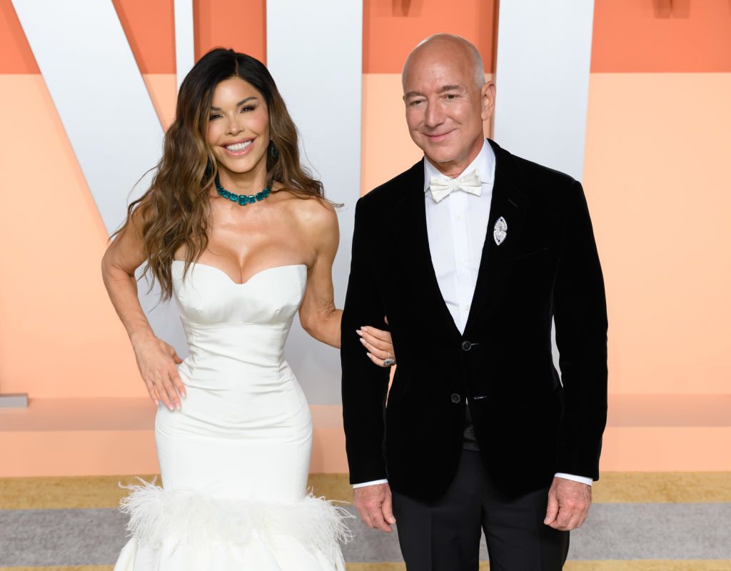 Vestido de noiva e o poderoso anel de Lauren Sánch...