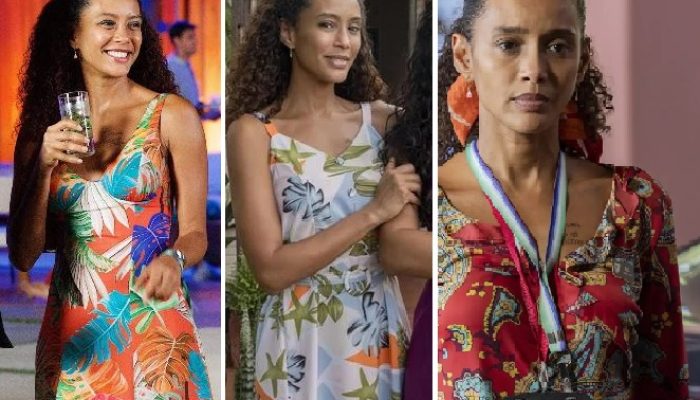 A mensagem subliminar nos vestidos de Taís Araújo...