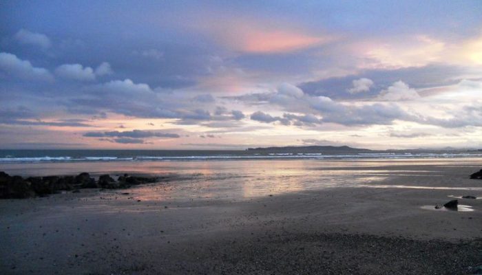 Praia Donabate Beach em Dublin